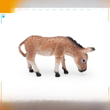 (StyleB) Animal Simulated Model Donkey Plastic Sculpture Children Desktop Toy Decoration