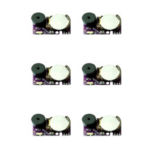 6 Peças Grilo Barulho Criador Prank Barulho Irritante Criador PCB Irritante Bipe Oculto Prank Sons Intervalos Ruído Roxo
