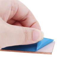 10X Pure Copper Heatsink Cooler Heat Sink Thermal Conductive Adhesive for M.2 2280 PCI-E NVME SSD 2mm