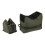 2X Training Desk Bag Support Bag Support Sandbag Support Front & Rear Hunting Bench Bag Black-Green 2