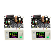 2X XY12522 CNC Adjustable Stabilized Power Supply Constant Voltage and Current Module 125V/2000W Color Screen Display
