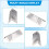 2X Angle & Arc Marking Tool Square Steel Pipe Bend Steel Pipe Bend Marking Tool Welding Square Pipe Marking Tool S 10