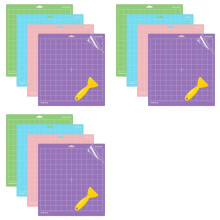 12-Pack Snijmatten van 12x12 Inch voor Explore Air 2/Air/One/Maker, Klevende Vervangende Snijmatten