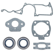 Cylinder Crankcase Gasket Kit compatible Husqvarna 50 51 55 55 Rancher Chainsaw Replacement Tool Part 501 76 18-02 Edition 0619