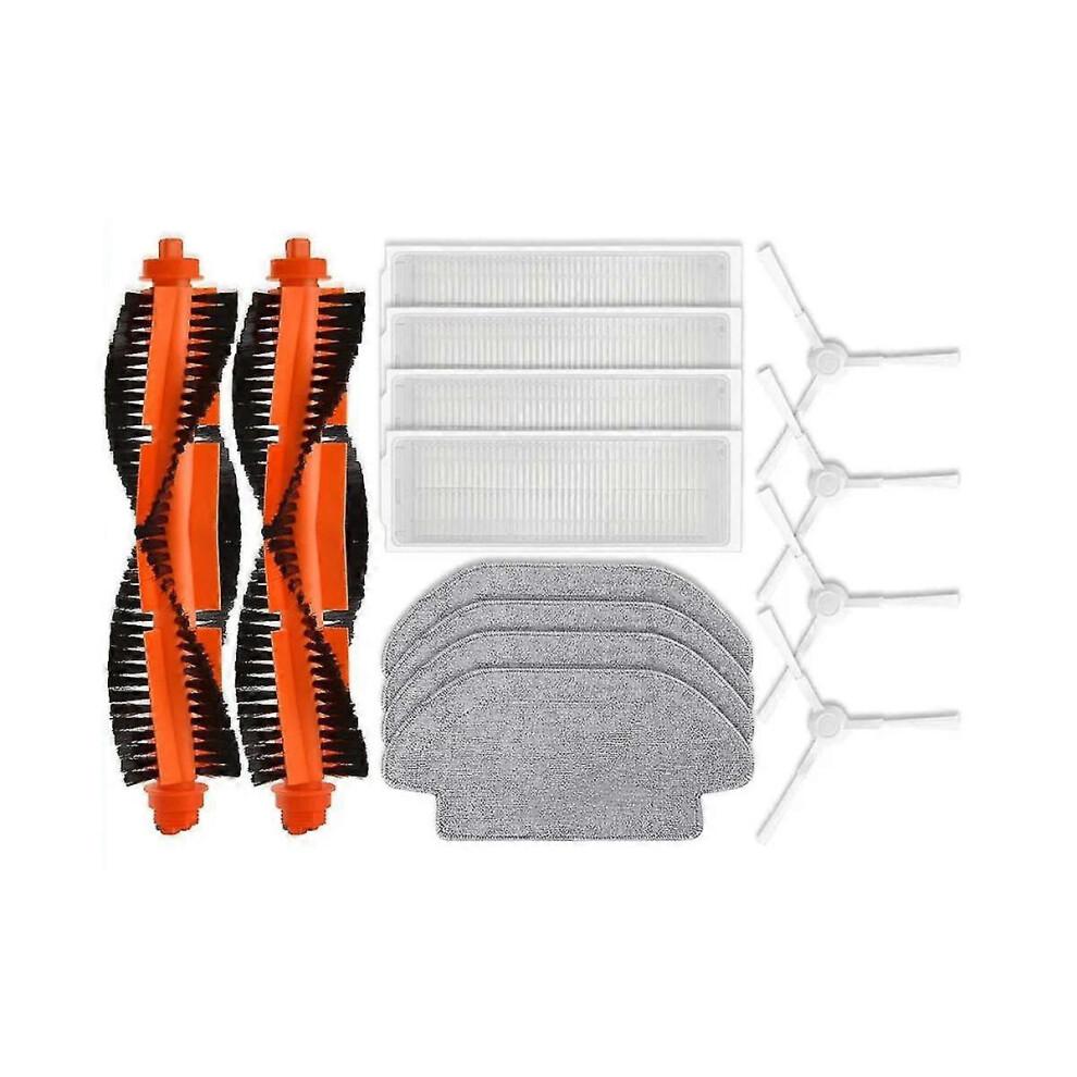Compatible Xiaomi Robot Vacuum S10 Replacement Spare Parts Accessories Main Side Brush Hepa Filter Mop Cloth+(Ere Edition 0619 6913222345528