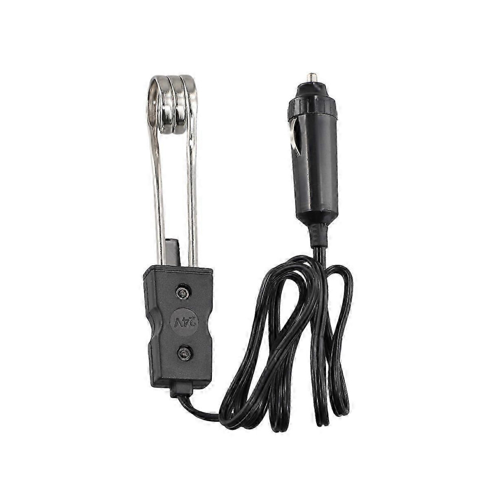 Portable 24V Electric Car Boiled Immersion Water Heater Traveling Camping Picnic Edition 0619 6913222345887