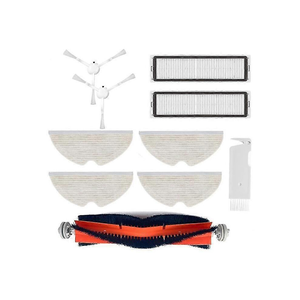 Robotic Vacuum Cleaner Replacement Parts Compatible With D9 Robot Roller Side Brush Hepa Filter Mop Cloth Accessories Edition 0619 6913222346532