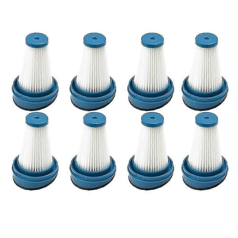 8Pcs For Decker Hsv320j Hsv420j Hsv520j Sva420b Sva520b Svf11 Vacuum Cleaner Hepa Filter Repl Edition 0619 Black 6913222347713