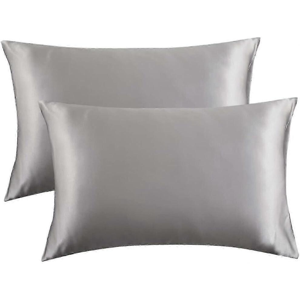 Satin Pillowcase For Hair And Skin, 2-pack -standard Size Pillow Cases Edition 0619