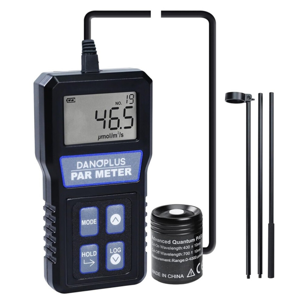 Par Meter Waterproof Ip68 Quantum Sensor Ppfd Meter Data Logger For Reef Tank 6951617013379