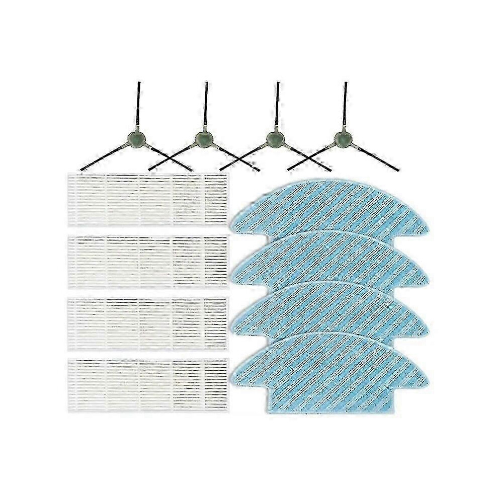 Replacement Accessories For Lefant M210, M210s, M210b, M210p, M213 & Okp Life K2, K3, K4 Vacuum Cleaners Â Hepa Filter & Side Brush Edition 0619 6913222350263