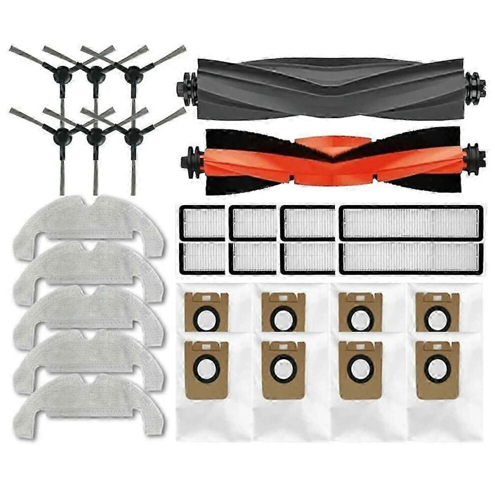 Accessories For D9 Plus Bot D10s Plus Robot Vacuum Spare Parts Main Side Brushes Mop Cloths Hepa Fi Edition 0619 6913222350492