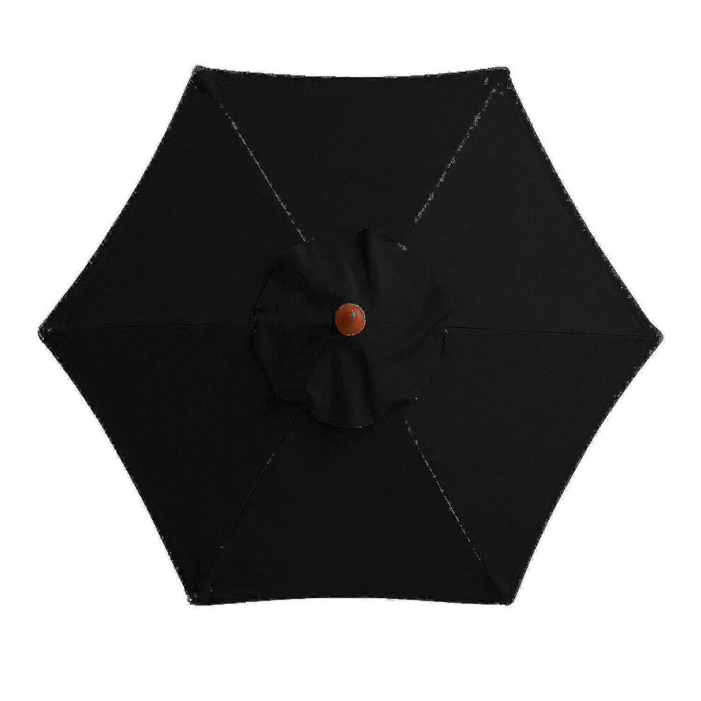 3M Round Garden Parasol Umbrella Outdoor Patio Sun Shade Canopy 3M 6/8X Arm Edition 0619 6913222351659