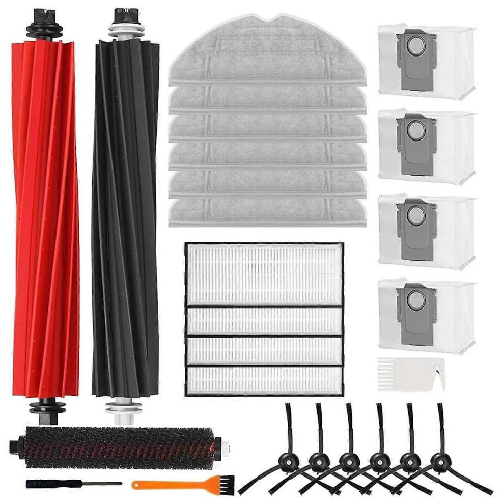 For S8 Pro Ultra Robot Vacuum Cleaner Main Side Brush Hepa Filters Mop Cloth Dust Bags Edition 0619 6913222343999
