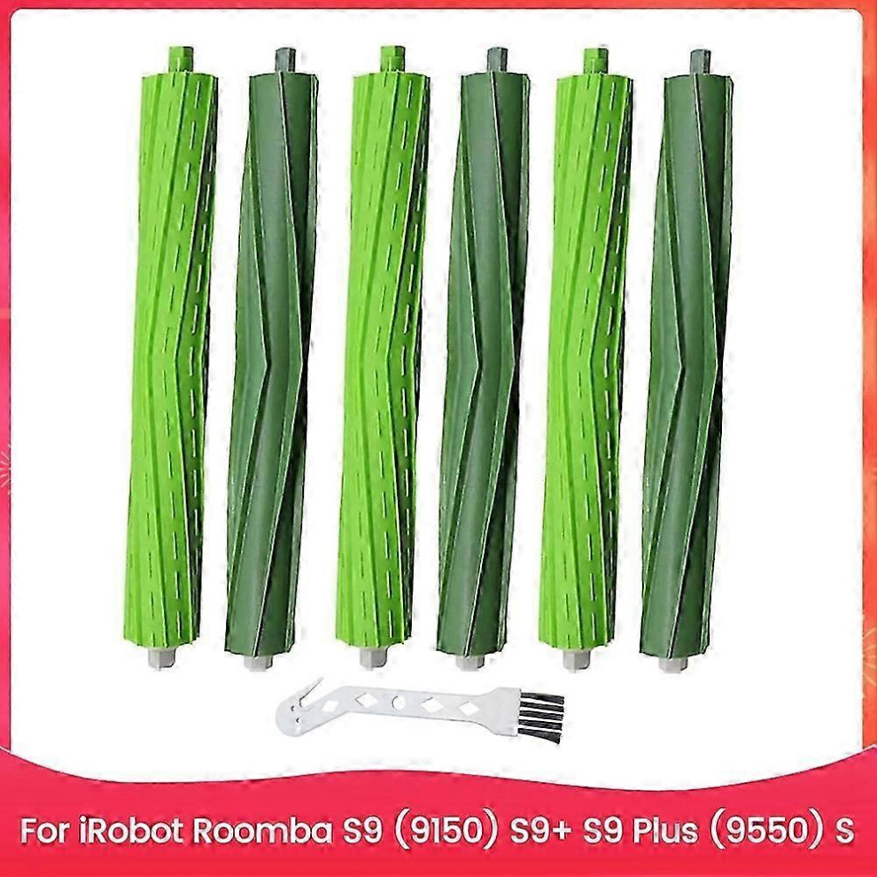 Replacement Roller Brush For Irobot Roomba S9 (9150) S9+ S9 Plus (9550) S Series Vacuum Cleaner Rubb Edition 0619 6913222344620