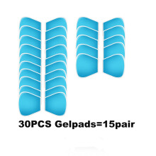 (30pcs GelPads) Rechargeable EMS Neck Massager Electric Neck Massage EMS Cervical Vertebra Massage Patch for Muscle Pain Relief Massage Pads