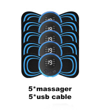 Rechargeable EMS Neck Massager Electric Neck Massage EMS Cervical Vertebra Massage Patch for Muscle Pain Relief Massage Pads