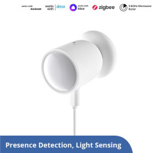 2X Capteur de Présence Humaine Zigbee SNZB-06P - Détecteur de Mouvement et de Lumière - Domotique Intelligente