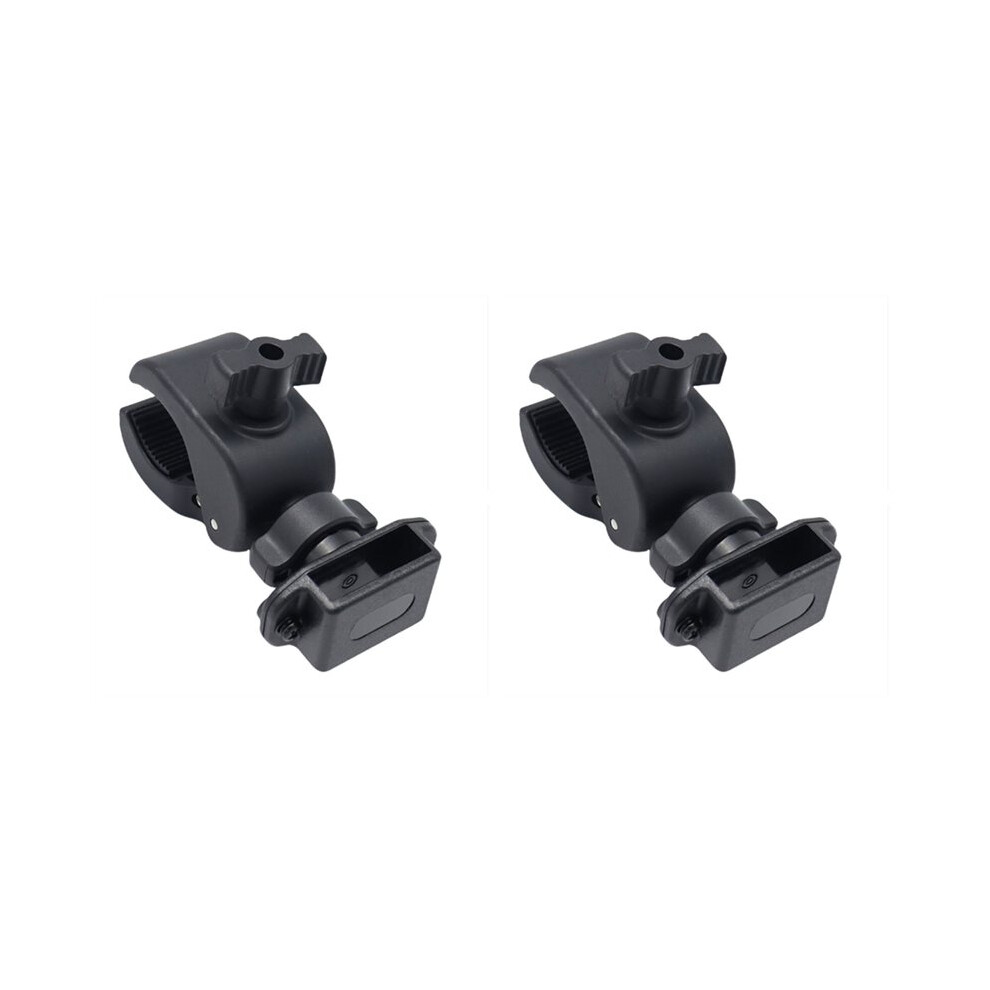 2X Motorcycle Scooter Handlebar Radio Holder,Bike Walkie Talkie Mount Clamp For Talkabout Midland Radio 6031137957251