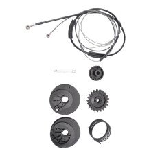 2X A4477603400 Guide Rail Electric Sliding Door Repair Kit for W639 W447 W448 V Viano Vito Right