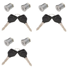 3 Set Door Lock Cylinder Kit for Freightliner FLD 112 120 Century Cascadia Classic