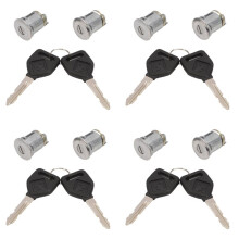 4 Set Door Lock Cylinder Kit for Freightliner FLD 112 120 Century Cascadia Classic