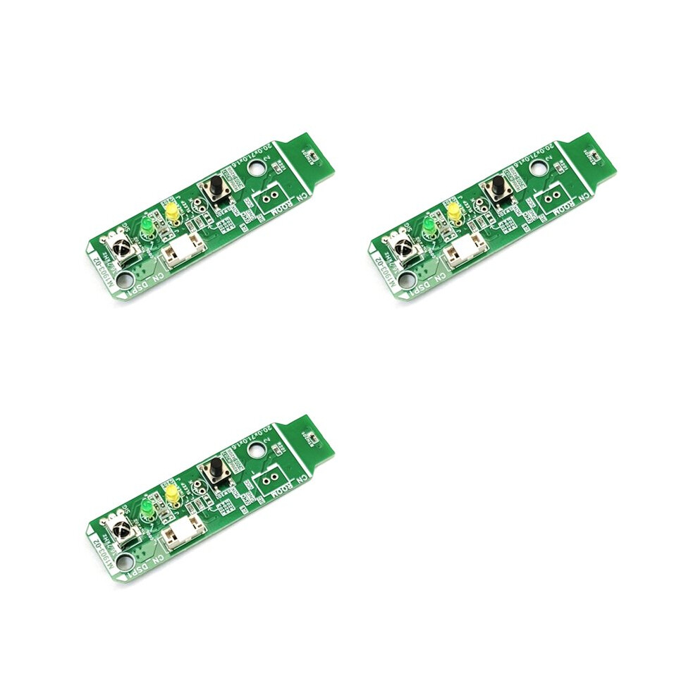 3Pcs For Air Conditioner Infrared Receiver Board Keypad M1903-02 Infrared Receiver Board Green 4711463606765