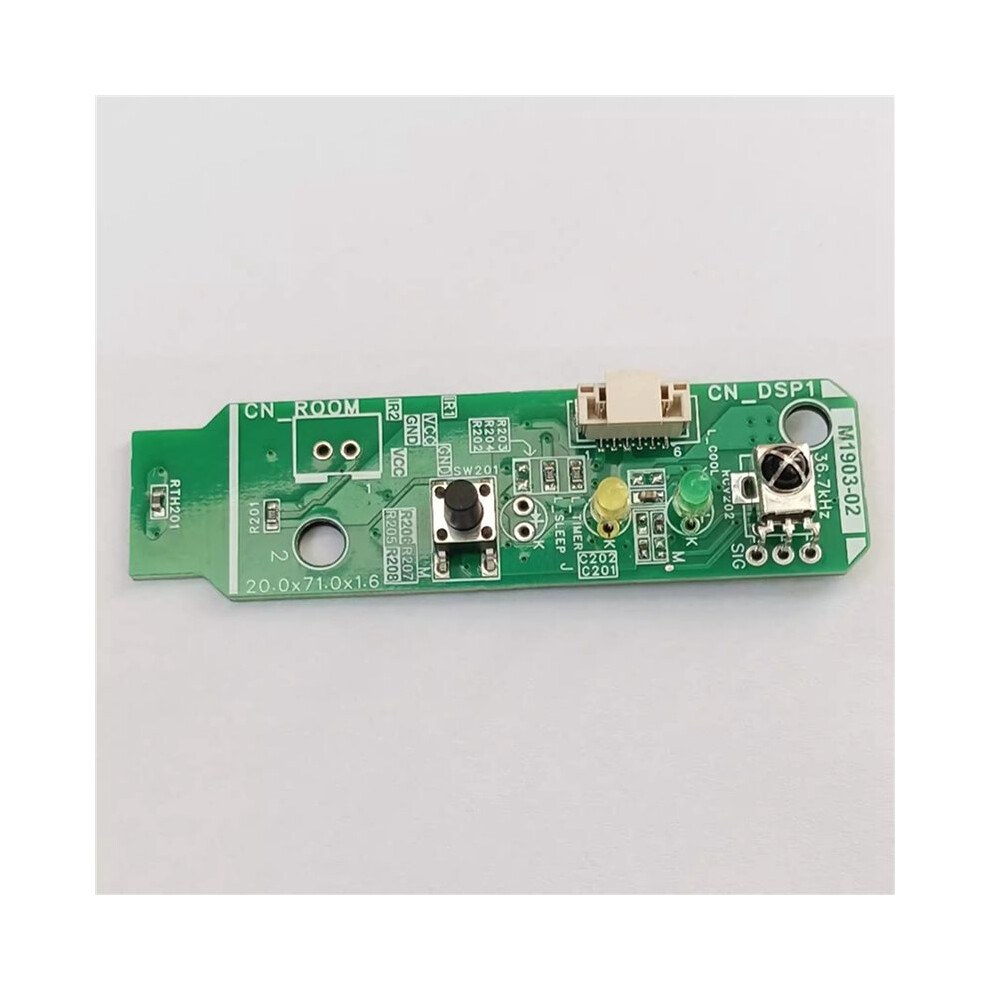 3Pcs For Air Conditioner Infrared Receiver Board Keypad M1903-02 Infrared Receiver Board Green 4712787811187