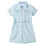 VidaXL Kids' Onesie with Short Sleeves Soft Blue 92 1