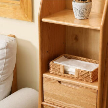 Servilletero Rectangular de Ratán, Cesta de Mimbre para Servilletas de Cocina, Servilleteros Planos para Servilletas de Papel