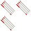 3X Spin Mop Replacement Handle, 30-58 Inch Adjustable Stainless Steel Stick Compatible with ,A 1