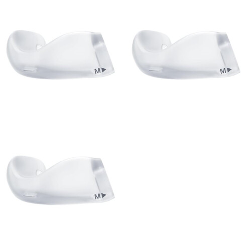 3pack Nasal Cushion for DreamWear Supplied Soft Silicone Gel for CPAP Users M Size