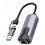 2X New 2.5G Wired Network Card USB 3.0 TYPE C RTL81527 Adapter 2500 Mbps High Speed for  Pro Computer Tablet 3