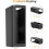For  S3 Pro Camera Case, Waterproof Silicone Case for  Security Security Camera (8-Black) 5