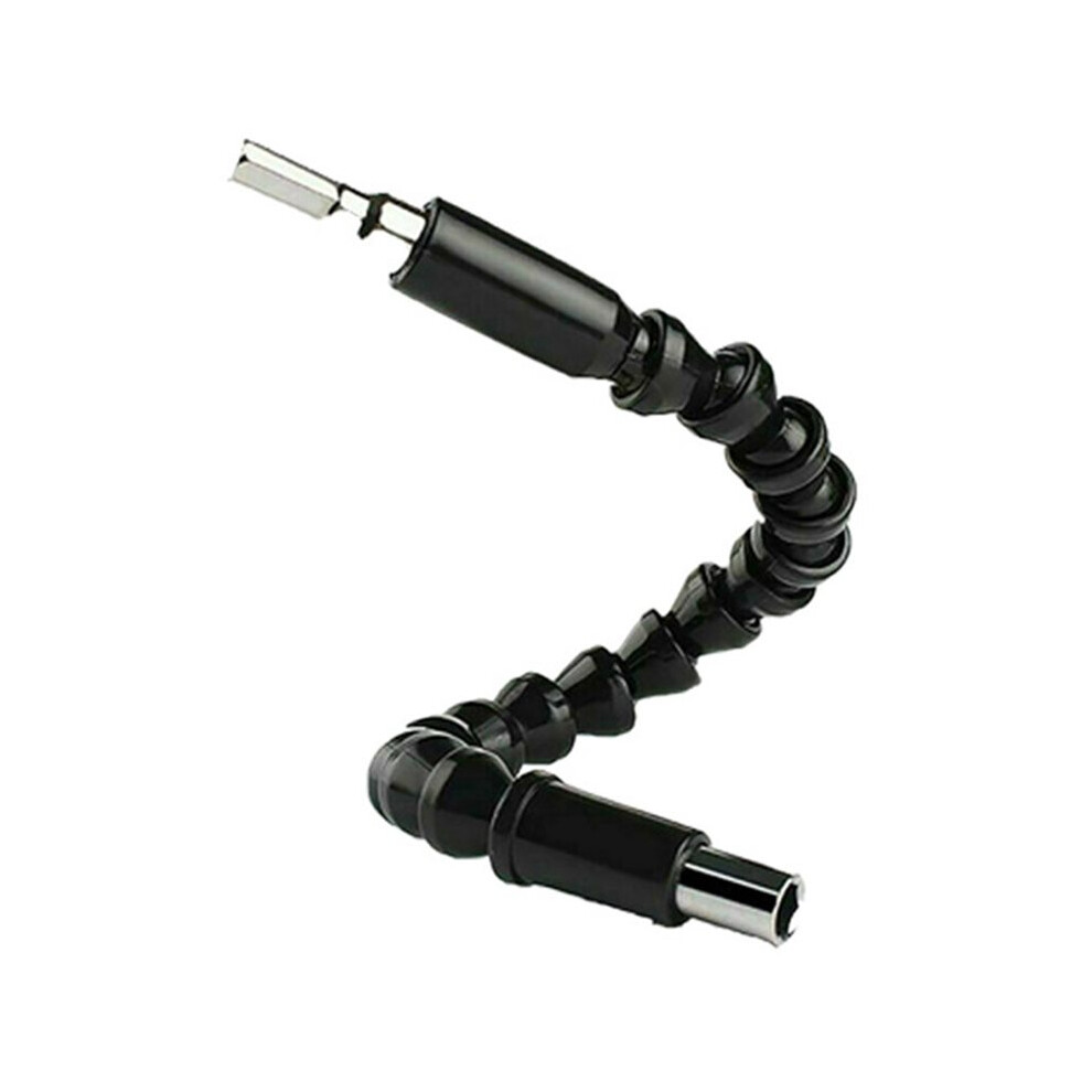 2X 105 Degree Right Angle Drill Adapter Flexible Shaft Extension 105 Degrees 1/4 Inch Extension Hex Drill Bit 6032710890965