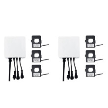2X Tuya Life Single 3 Phase WiFi KWH Meter 120A Power Clamp Current Transformer Power Usage Monitor