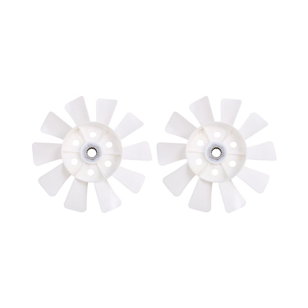 2X M809036 Transmission Cooling Fan/Drive Fan Blade 10 Blade For John Deer-E L110 L111 L118 L120 L130 Lawn Mowers 6032427054995