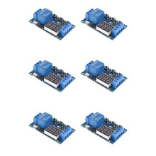6X HW-521 Digital Delay 1 Way Relay Trigger Cycle Timer Delay Circuit Board Timing Control Module