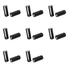 16Pcs Black Battery Holder for 3 X 1.5V AAA Batteries Flashlight Torch