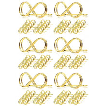 Suporte de Número de Mesa 72 Unidades - Etiquetas de Assento de Casamento Clipes de Cartão de Visita CartõEs de Foto de Foto Suporte de Exibição