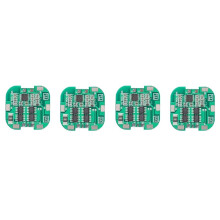 4 Stück 4S BMS 8A 14,8 V 18650 Li-Ion Lithium-Batterie-Ladeplatine Kehrmaschine Solar-Lithium-Batterie-Schutzplatine