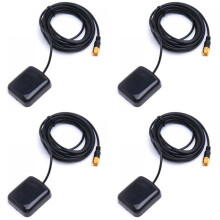 4X Magnetic Base 1575.42 MHz Car Vehicle SMA GPS Antenna Aerial 3 Meters