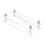 2X for Raspberry Pi RP2040-PiZero Transparent Acrylic Case, Acrylic Protective Shells Case Accessories 2