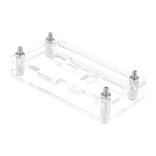 2X for Raspberry Pi RP2040-PiZero Transparent Acrylic Case, Acrylic Protective Shells Case Accessories 1