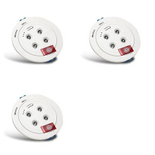 3X Emergency Light 4led Light Source Emergency Tube Light with Built-in Lithium Battery Embedded Ceiling Lamp