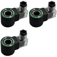 3X Bobina 'Elettrovalvola SP-COU-12DC 80, ID 18 mm