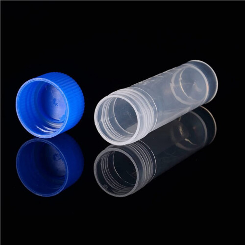 800Pcs 5Ml Plastic Graduated Vial Storage Container Test Tubes with Screw Caps 2