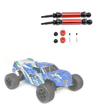 4 Stück Hintere Antrieb Welle CVD für 1/10 ECX 2WD Serie Ruckus Torment Axe Brutus Circuit AMP RC Auto Upgrade Ersatz Zubehör Teile,1