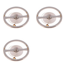 3X Watch Movement Accessories NH35/36 Balance Wheel White Balance Wheel with Hairspring for Watchmaker