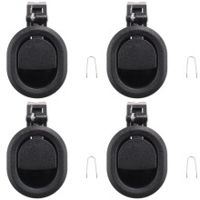 4X Universal-Ersatzteile für Robuste Metall-Sofa-Stuhl-Recliner-Entriegelungsgriffe, für Recliner-Griffgröße 3 X 3,5 Zoll